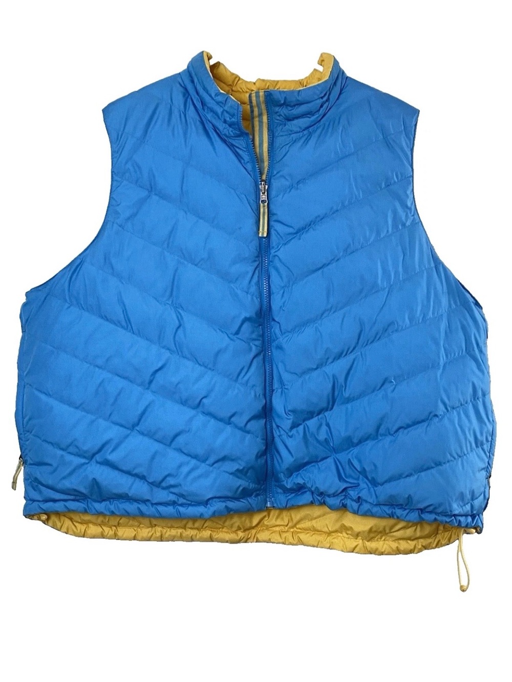 Coldwater Creek Reversible Quilted Down Puffer Vest - 3X